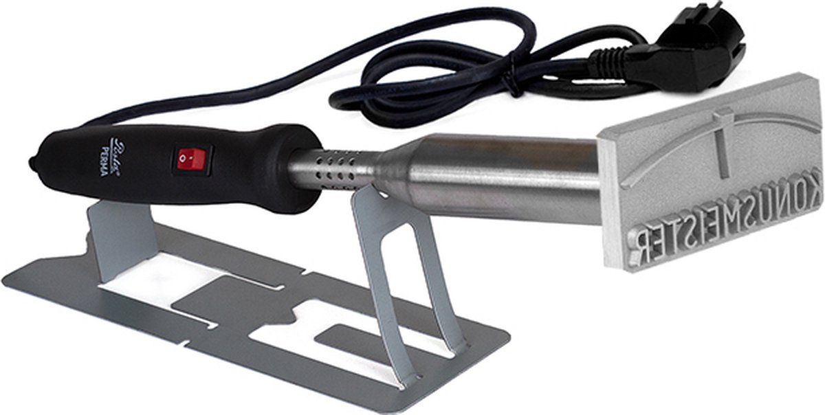 Posta Perma | elektrisch stempel | 70x40mm-500 Watt-RVS (kleinste frees 0,2mm)-E/F-stekker (Benelux)